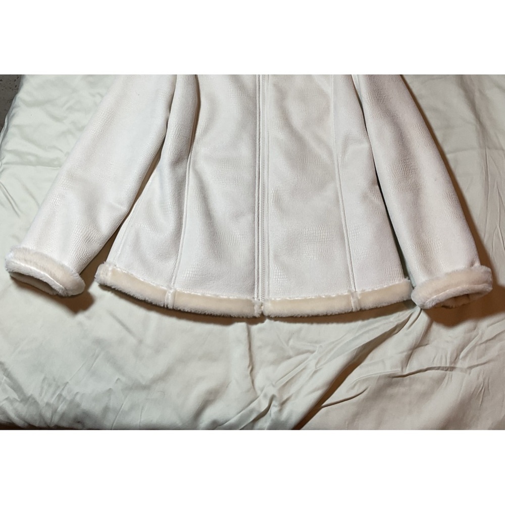 Ameri Mode Faux Leather/Shearling Coat - Size S, … - image 4